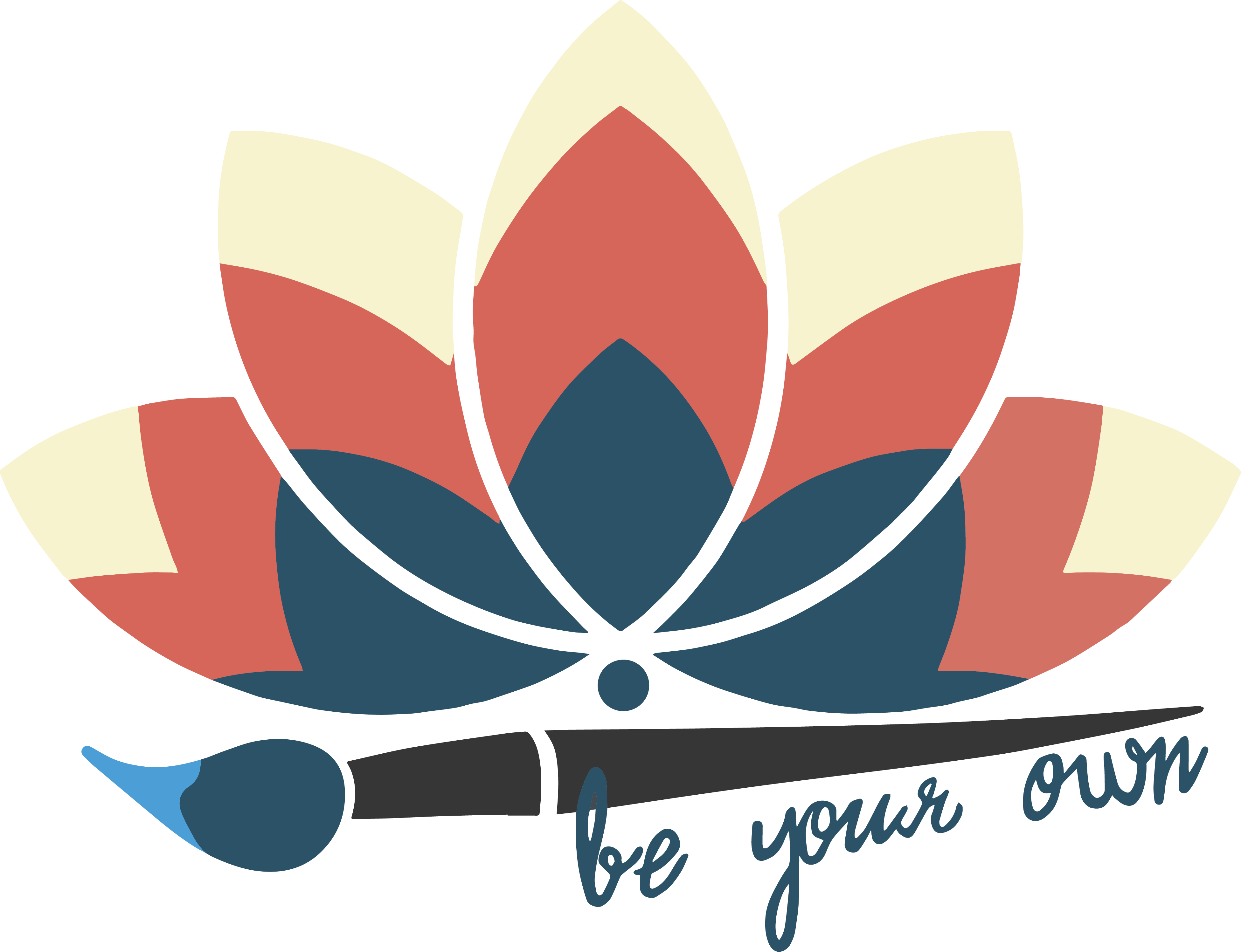 Be Your Own Artivism Lotus Logo