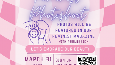 Feminist Photoshoot Sign-up! 