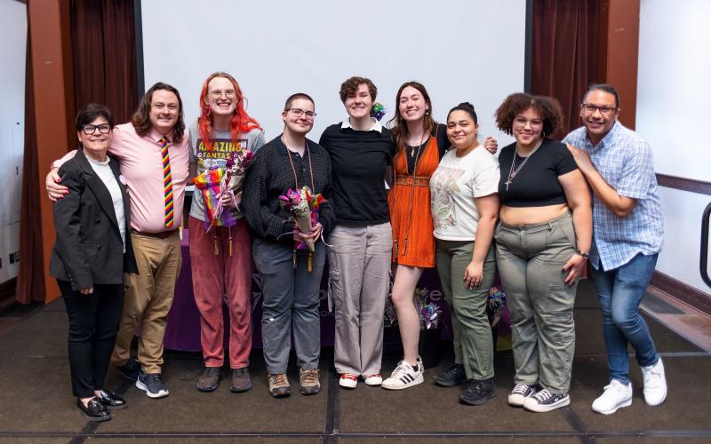 Picture of Pride Center staff at take pride